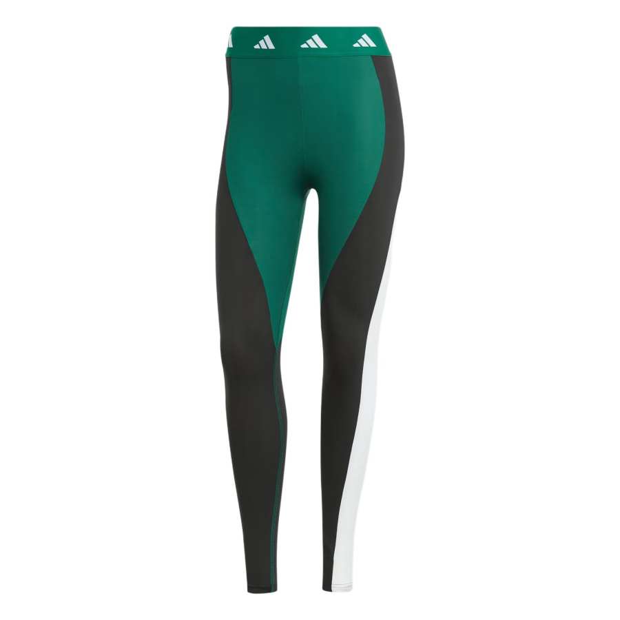 Adidas Adidas Sports Pants Women's Black Green Moderate
