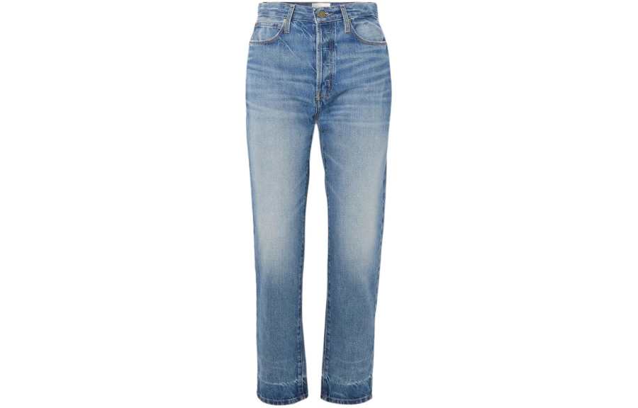 FRAME FRAME Jeans Women's Blue Moderate Straight Fit Pants