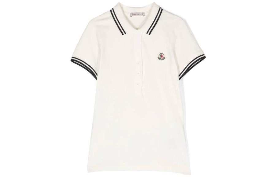 Moncler Moncler Kids T Shirts Lapel Moderate