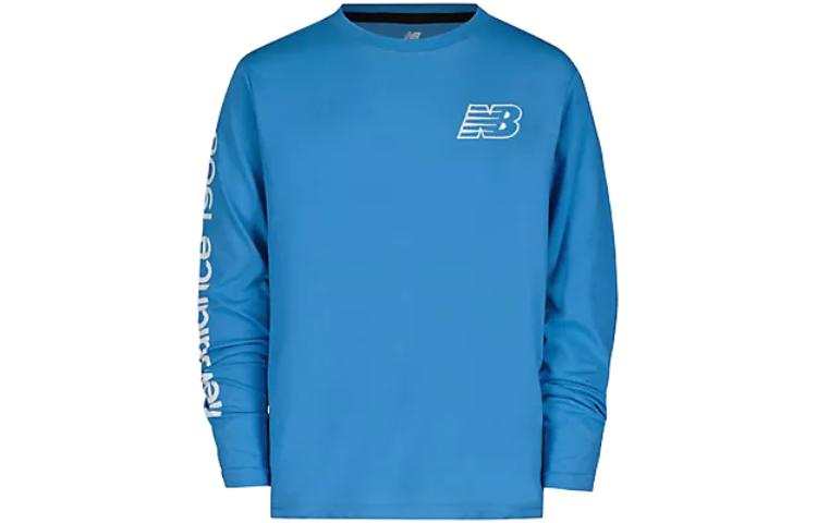 New Balance New Balance Kids T Shirts Crew Neck Moderate