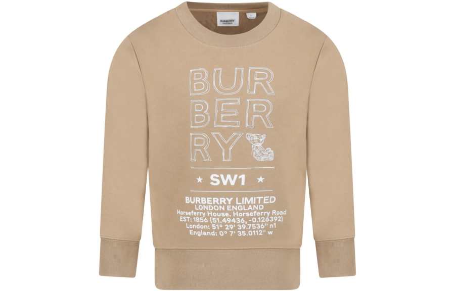 Burberry Sweatshirt Khaki Kids'