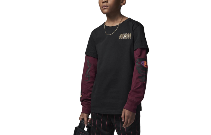 Jordan Jordan Kids T Shirts Crew Neck Moderate