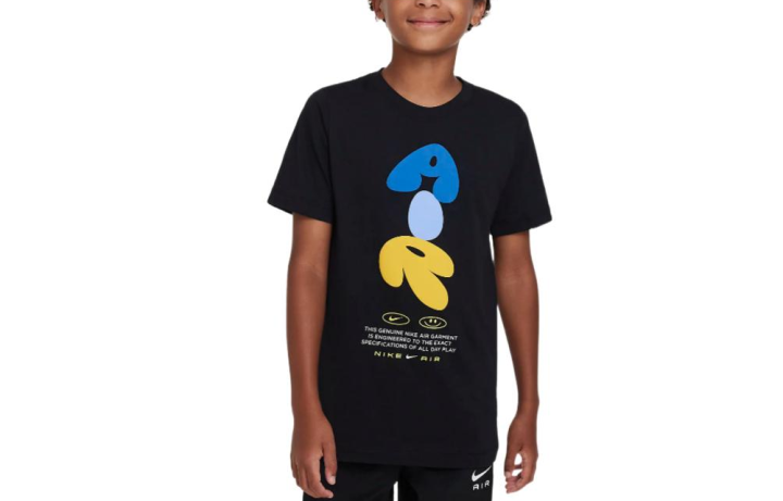 Nike Nike Kids T Shirts Crew Neck Moderate