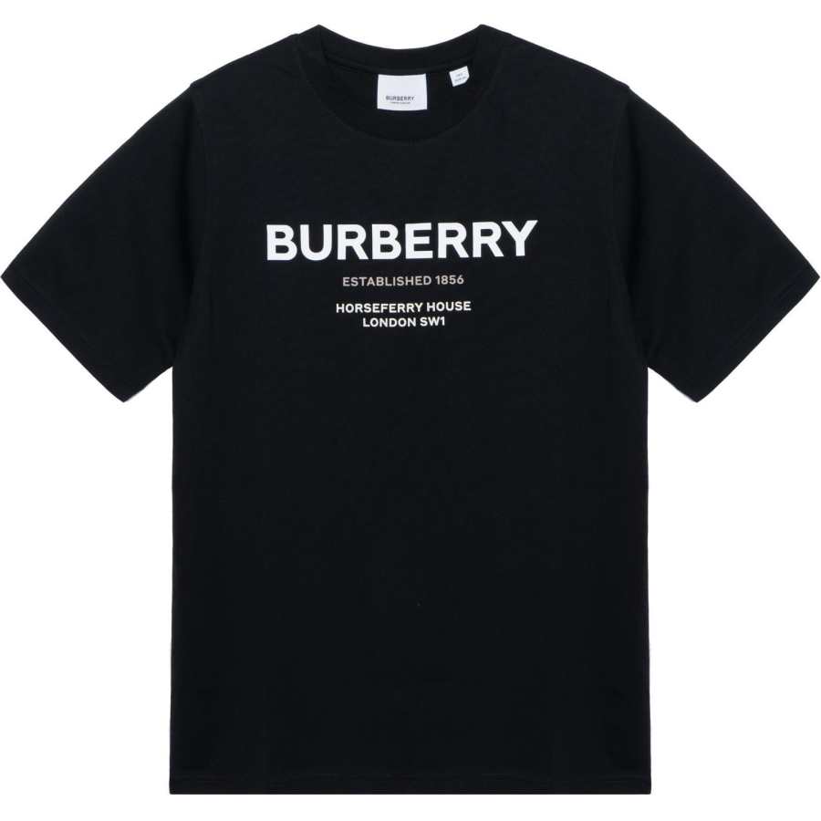 Burberry Kids T Shirts Crew Neck Moderate
