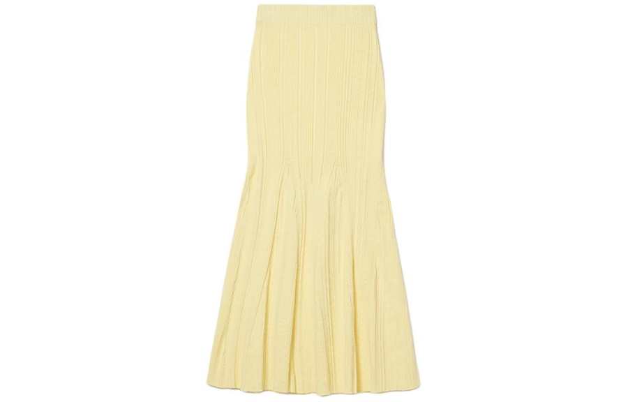 Self-portrait Self portrait Ribbed knit Midi Skirt
