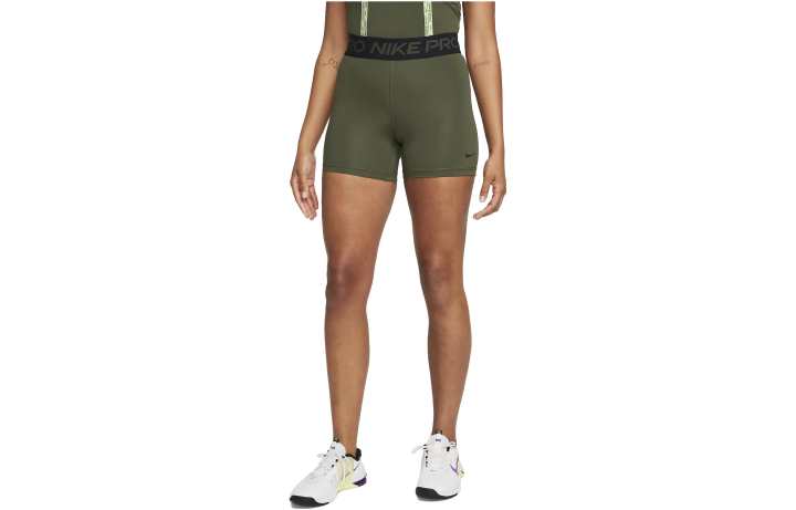 Nike Nike Sports Shorts Women's Green Moderate Knitted Shorts