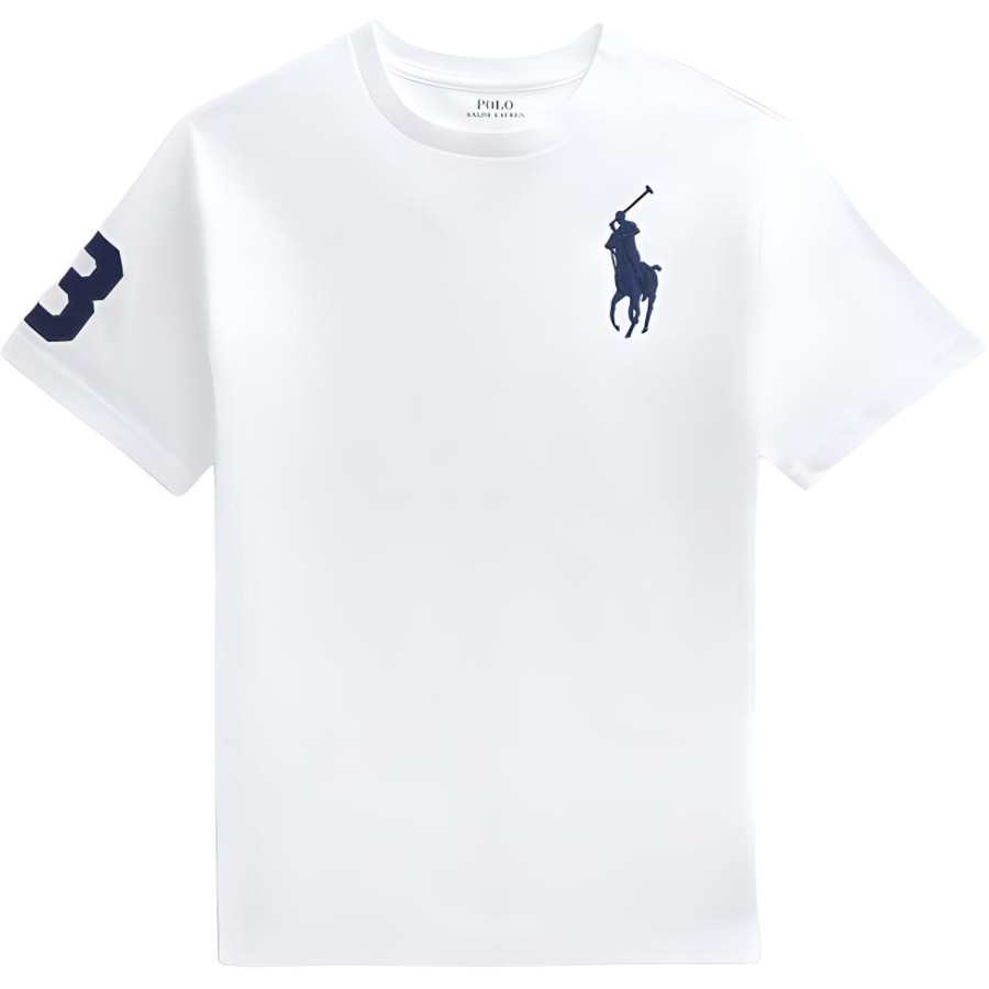 Polo Ralph Lauren Big Pony T Shirt SS23 Standard White Teenagers