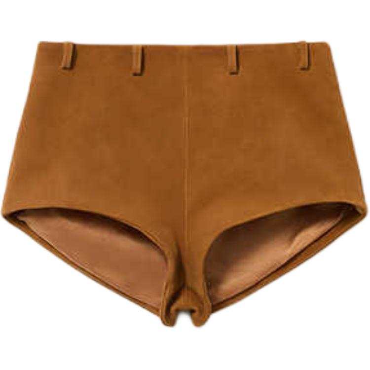 Self-portrait Self portrait Casual Shorts Women's Camel Brown