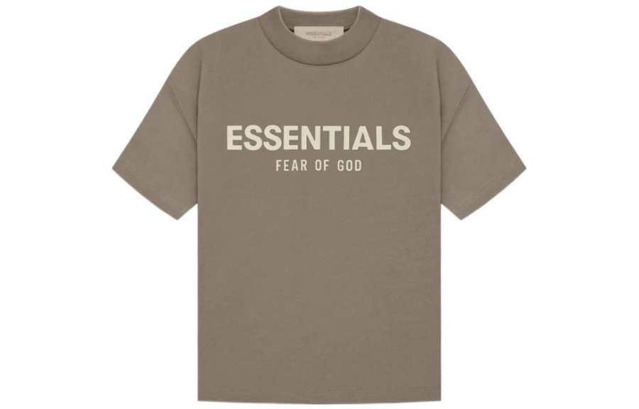 Fear Of God Essentials T Shirt SS22 Taupe Kids'