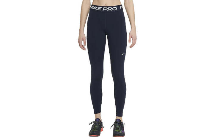 Nike Nike Pro Women's Mid Rise Mesh Paneled Leggings