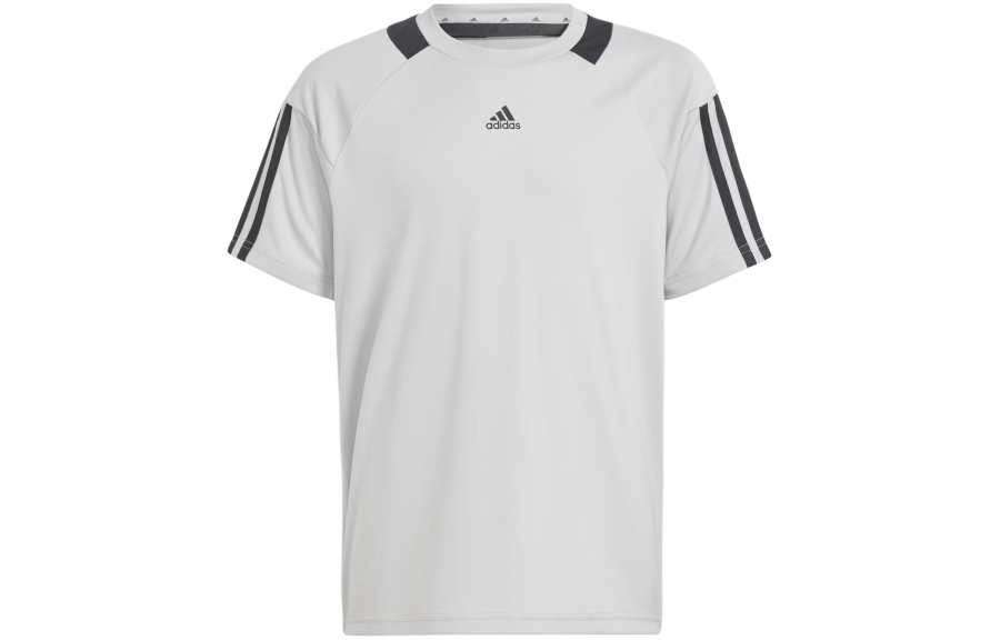 Adidas Adidas T Shirt SERENO AEROREADY TEE KIDS Gray Black Kids'