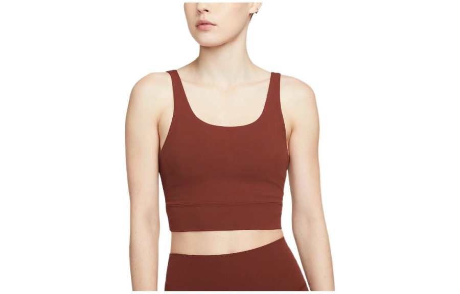 Nike Nike Sleeveless Sports Shirts Women's Red Brown