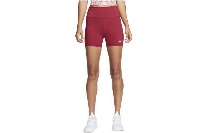 Nike Nike Dri Fit Sports Shorts Women's Red Moderate Tight Pants