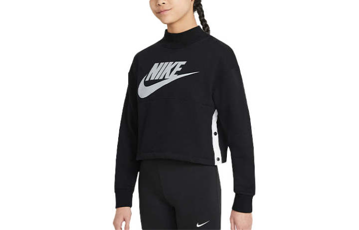 Nike Nike Kids T Shirts Stand Collar Moderate