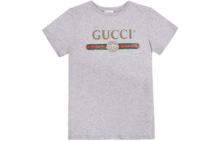 GUCCI Kids T Shirts Crew Neck Moderate