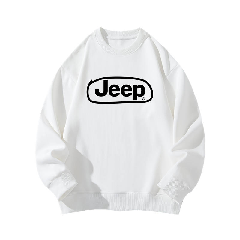 Jeep Grade School Sweatshirts Crew Neck Moderate
