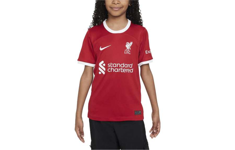 Nike Nike Liverpool 2023/24 Season Sports Apparel T Shirt Red White