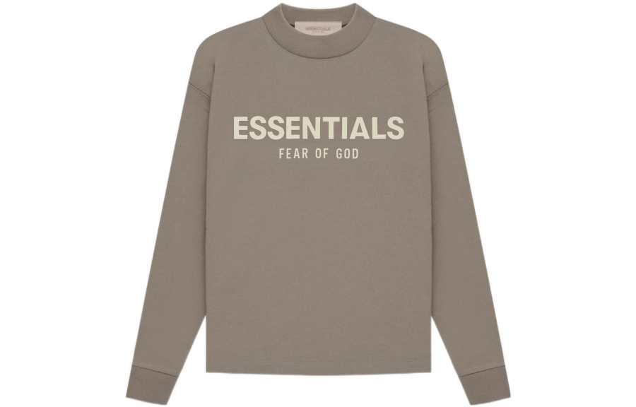 Fear Of God Essentials SS22 T Shirt Taupe Kids'