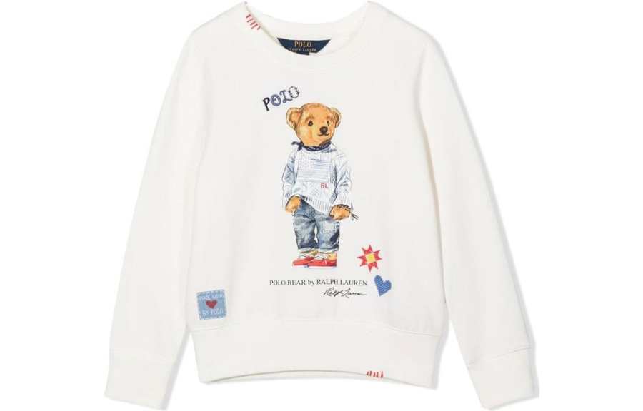 Polo Ralph Lauren Sweatshirt White Kids'