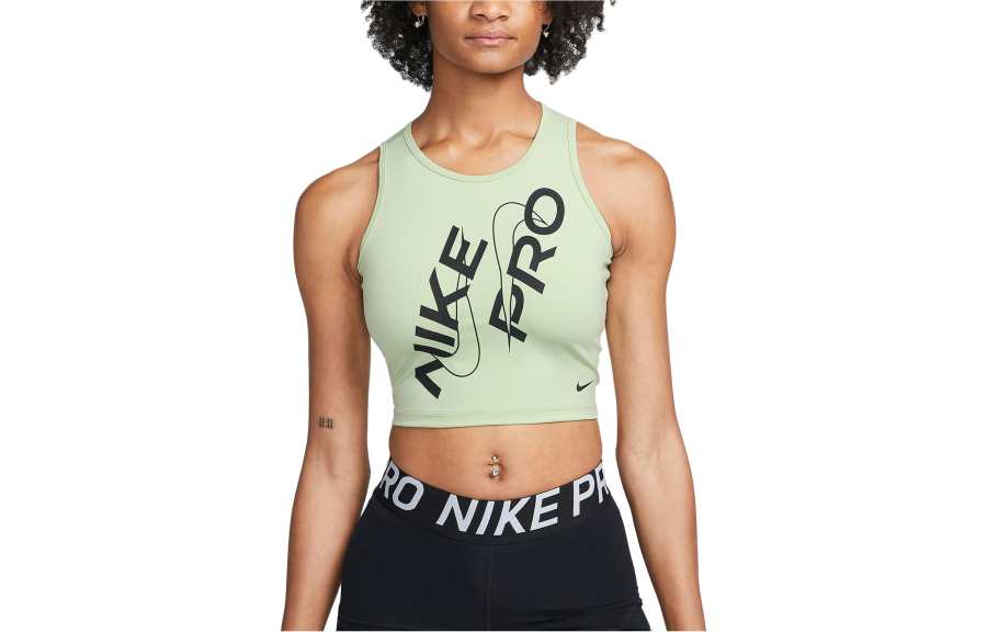 Nike Nike Dri Fit Sleeveless Sports Shirts Women's Honey Dew Other