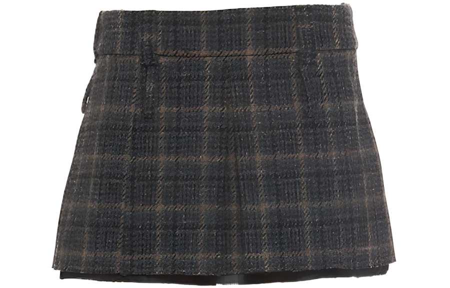 MIU MIU FW22 Casual Short Skirts Women's Gray