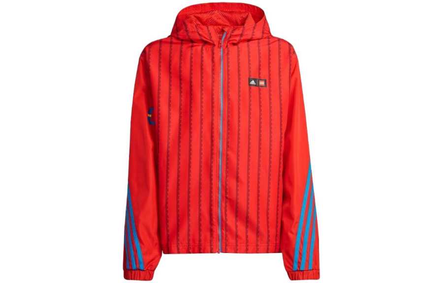 Adidas Adidas Kids' Top Adidas X LEGO Collaboration Collection Hooded Teenagers