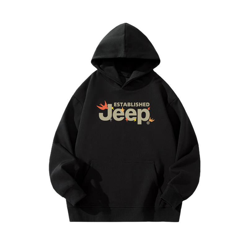 Jeep Grade School Sweatshirts Hooded Moderate