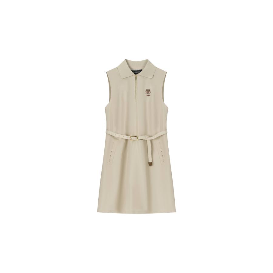Teenie Weenie Sleeveless Dress Women's Khaki