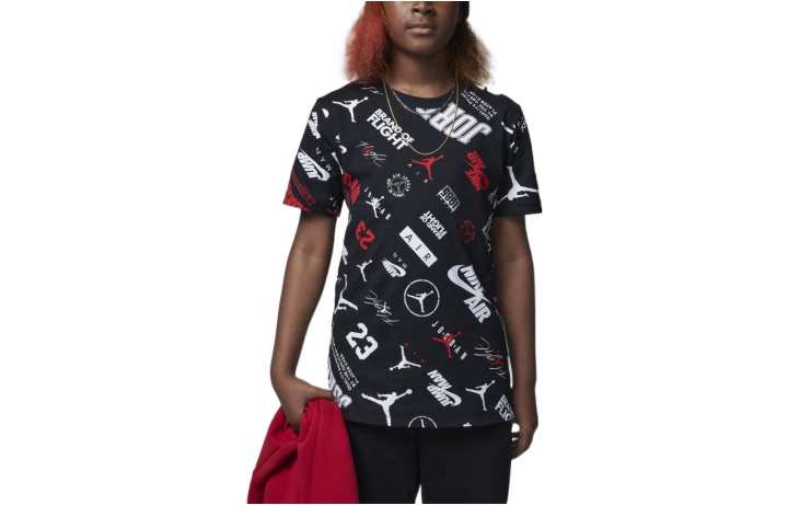 Jordan Jordan Kids T Shirts Crew Neck Moderate