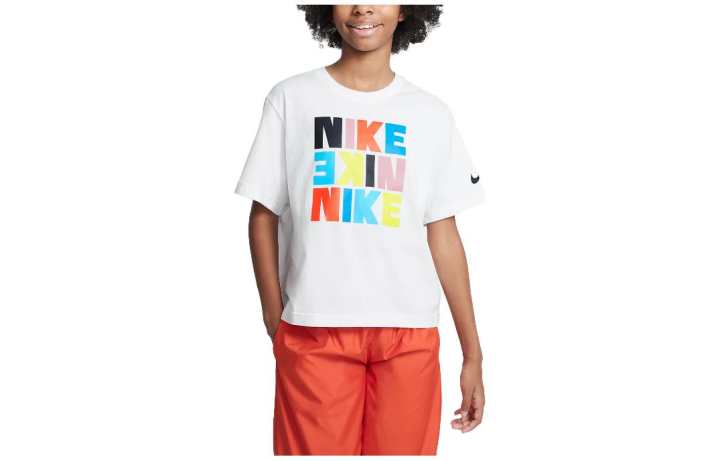 Nike Nike Kids T Shirts Crew Neck Moderate