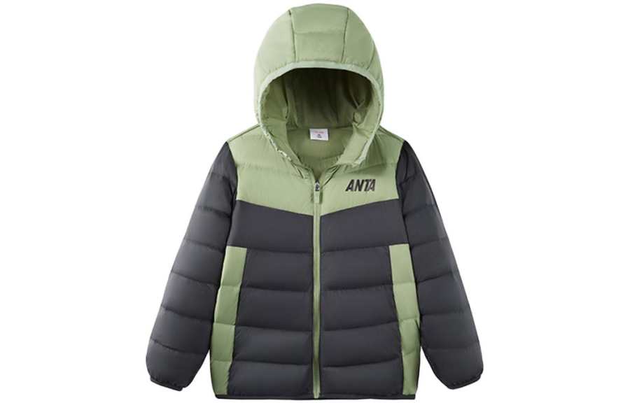 ANTA Anta Down Jacket Five Mountains Green Kids'
