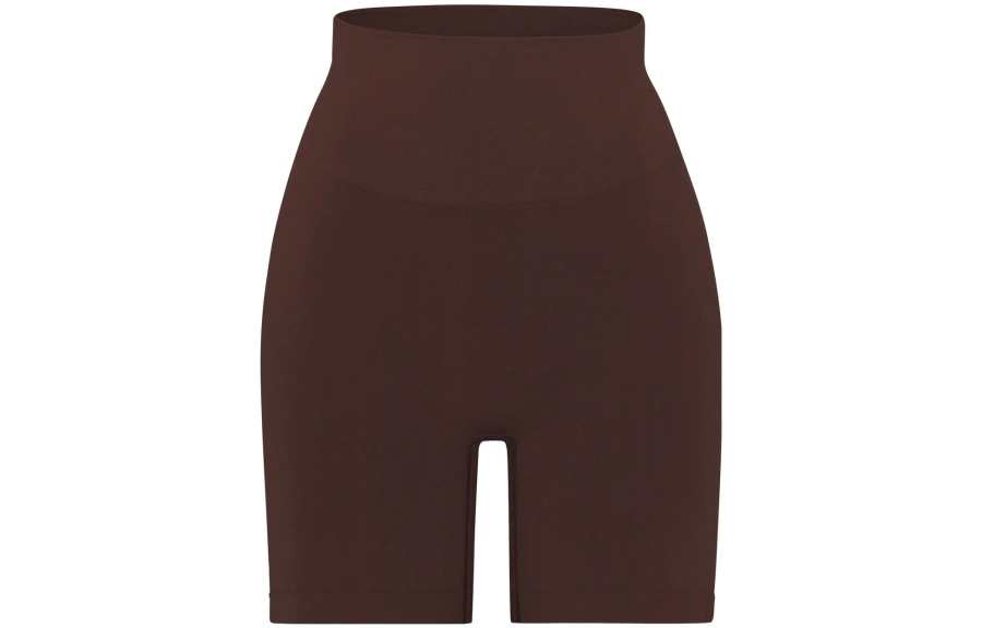 Skims Sports Shorts Women's Dark Umber Moderate Tight Pants