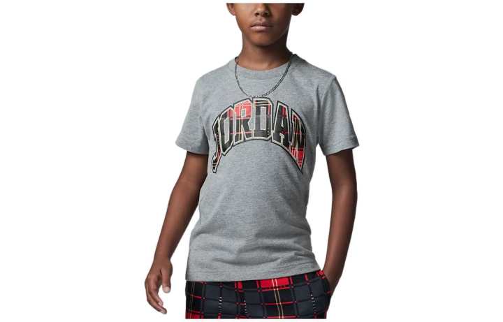 Jordan Jordan Kids T Shirts Crew Neck Moderate