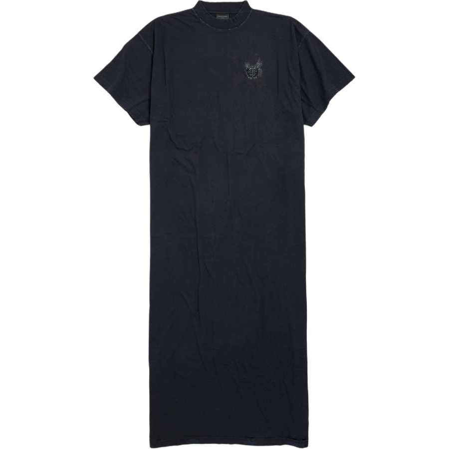 Balenciaga Short Sleeved Dress Regular Fit Women's Black