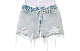 Alexander Wang Denim Shorts Women's Blue Moderate Other