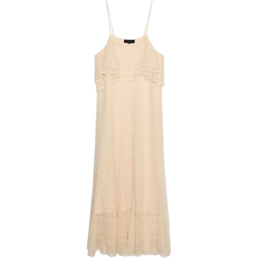 ZARA Slip Dresses Women's Butter Moderate Mid Length