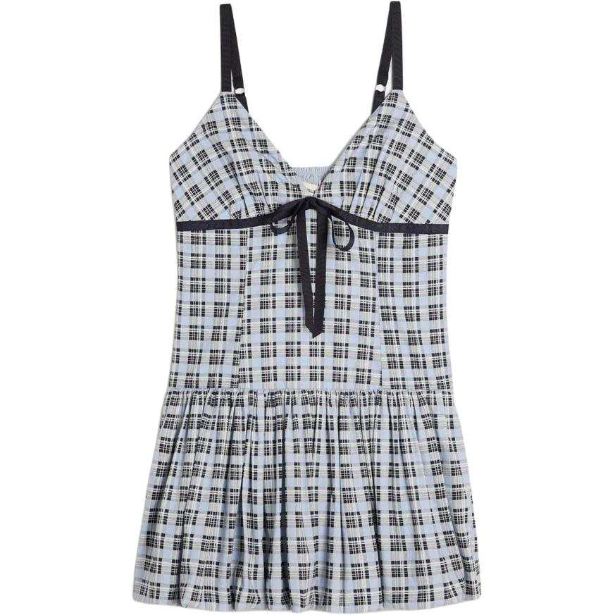Hollister/ Hollister Slip Dress Women's Black White
