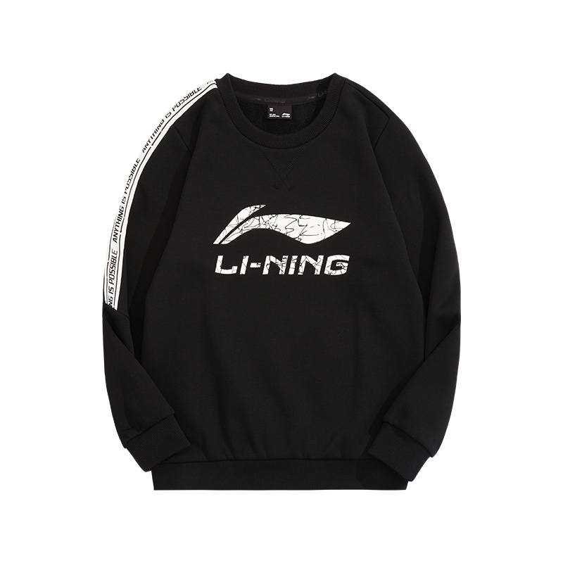 Li-Ning Li Ning Sweatshirt Unisex Black Kids'
