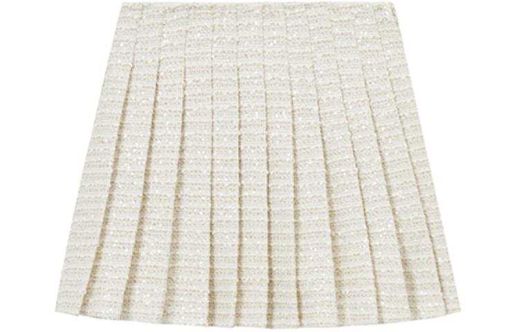 Self-portrait Self portrait Casual Short Skirts Women's Ivory White