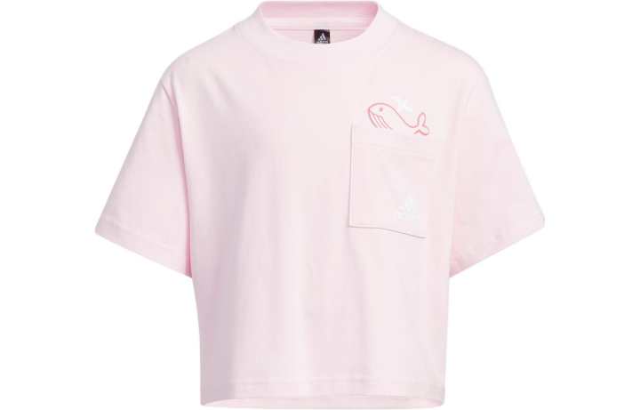 Adidas Adidas Kids T Shirts Crew Neck Moderate