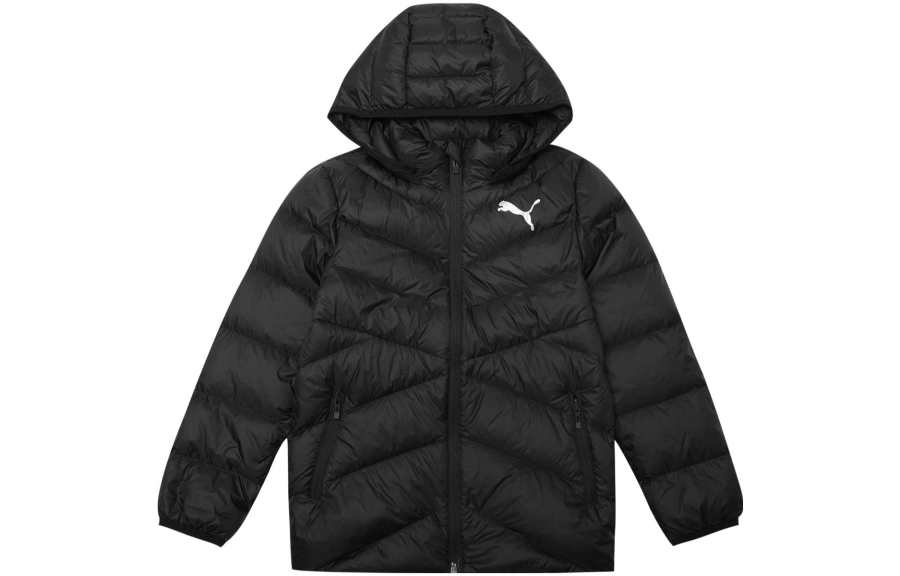 PUMA PUMA Down Vests Black Teenagers