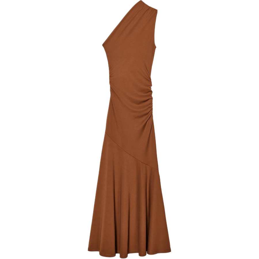 ZARA Sleeveless Dress Women's Toffee