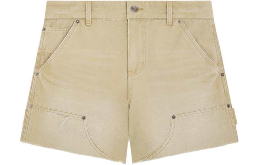 WE11DONE WE11DONE SS24 Denim Shorts Women's Beige