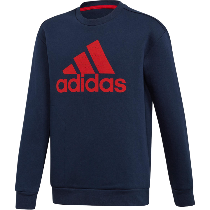 Adidas Adidas Sweatshirt College Navy/Bright Red Teenagers