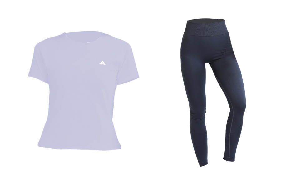 PEAK Fitness Sets Women's Crew Neck Thin