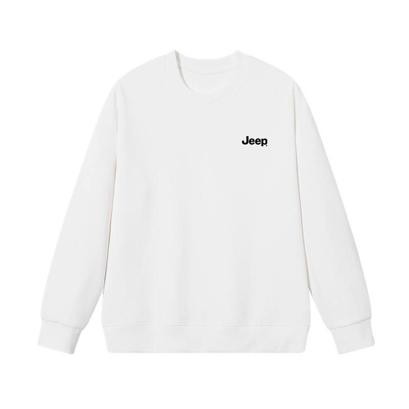 Jeep Grade School Sweatshirts Crew Neck Moderate