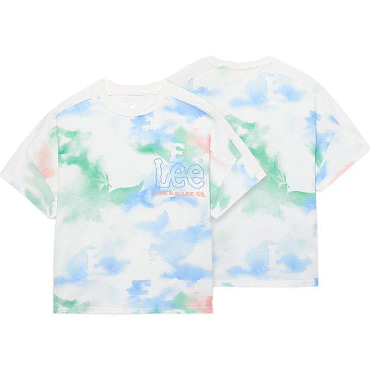 LEE KIDS T Shirt White Print Kids'