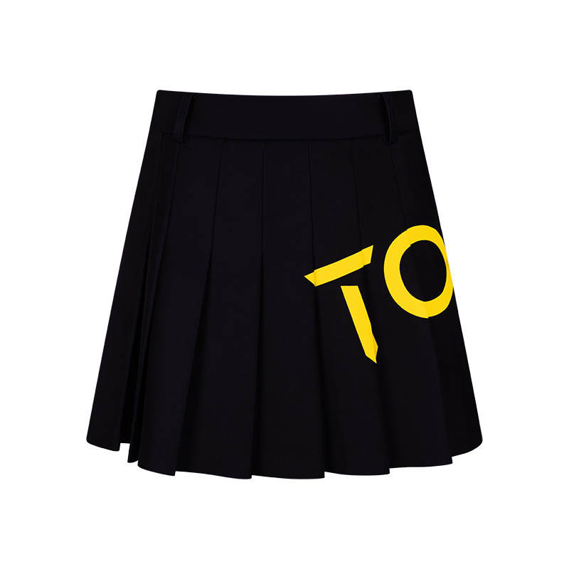 EUROPEAN TOUR Casual Short Skirts Fall Women's Black