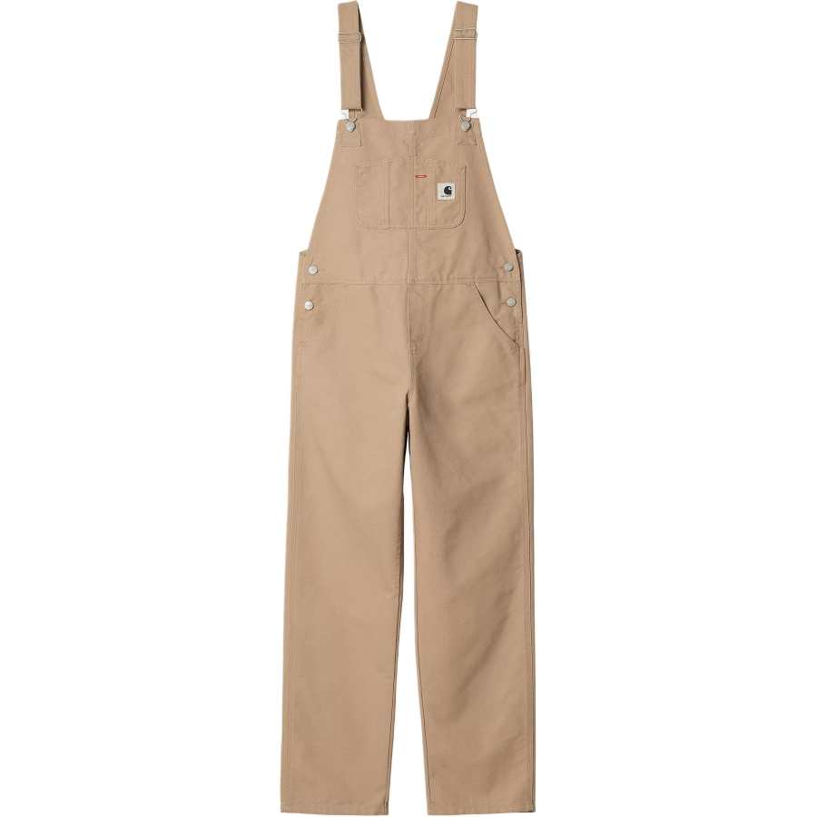 Carhartt WIP FW24 W' Bib Overall Straight Overalls Women's Peanut