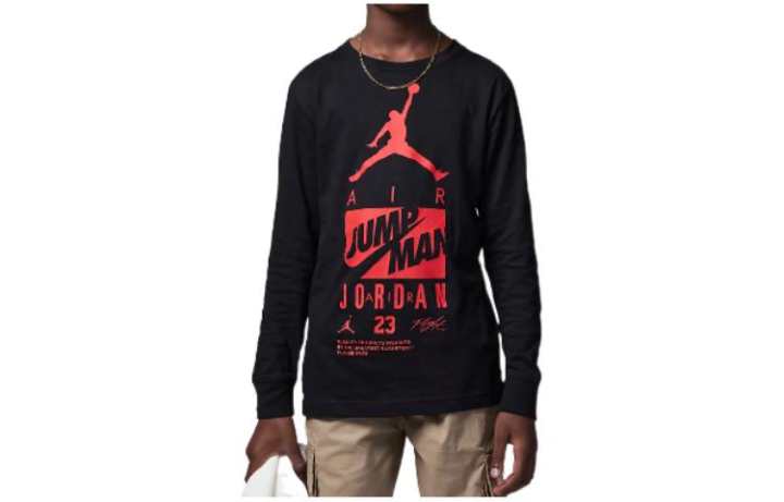 Jordan Jordan Kids T Shirts Crew Neck Moderate